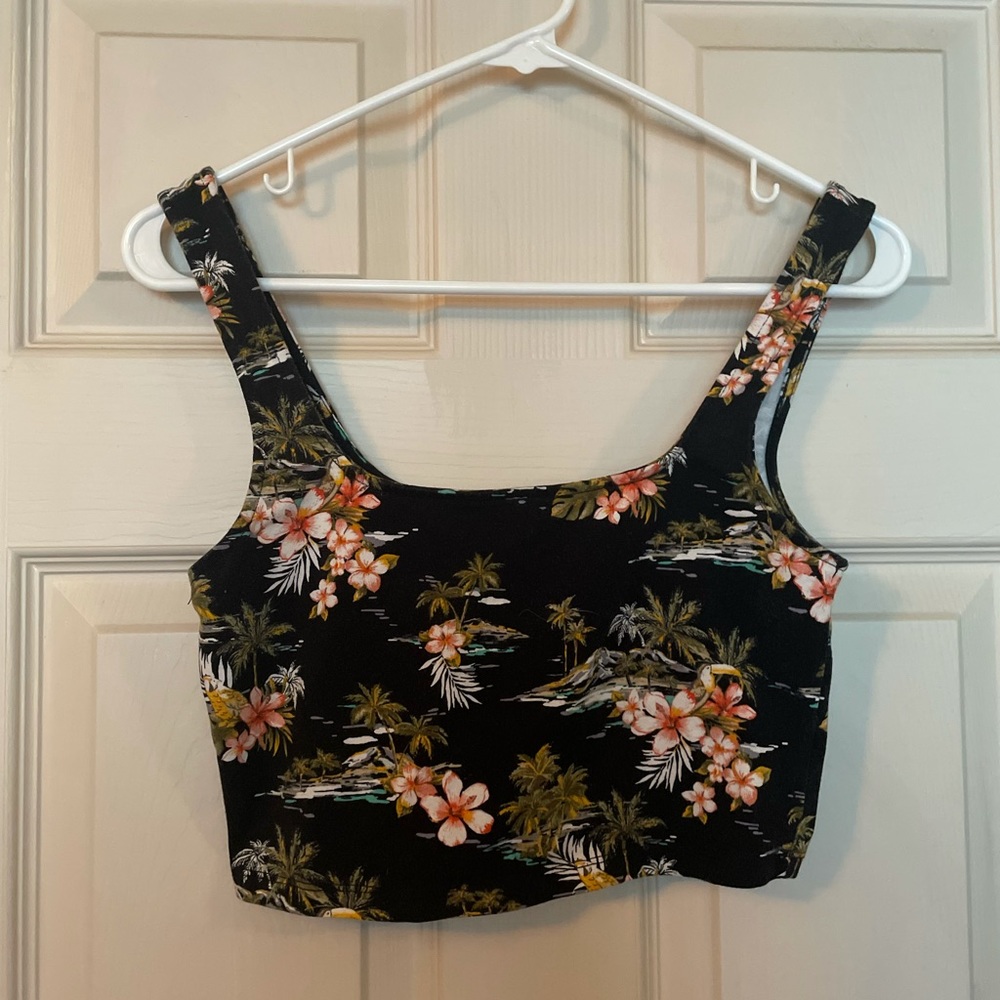 Floral Crop Top